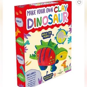 Dinosaur Craft Set Make Your Own Clay Dinosaur